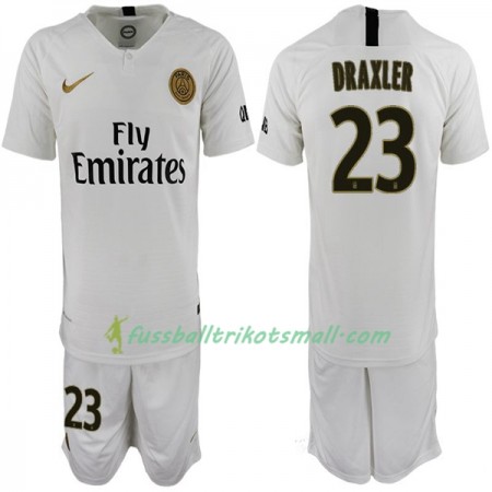 Fußballtrikots Paris Saint-Germain Draxler 23 Kinder 2018-2019 Kurzarm Auswärts-trikot kaufen